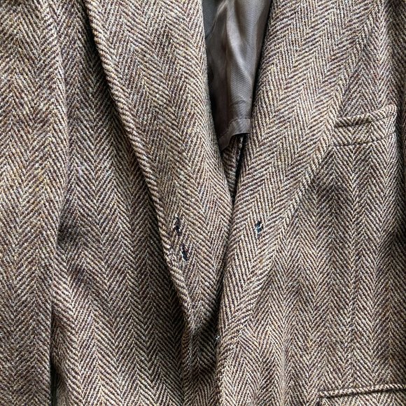 Vintage Harris Tweed Size S/M Wool Jacket - Picture 12 of 12